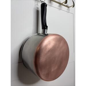 Sears Maid of Honor Vintage 2 Qt Copper Bottom Stainless Saucepan No Lid